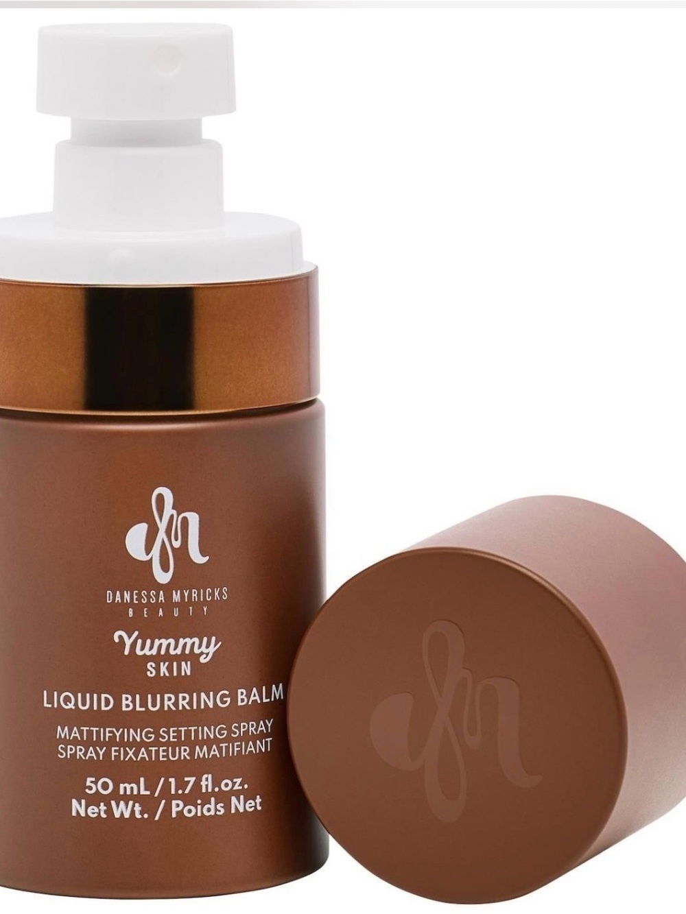 Danessa Myricks Beauty Liquid Blurring Balm - Brown, White